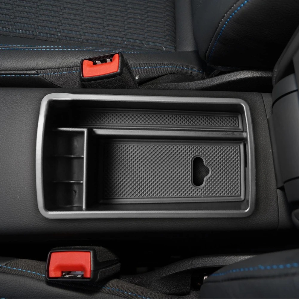 Für Audi A3 8V S3 Armlehnenbox Organizer Ablagefach Schwarz